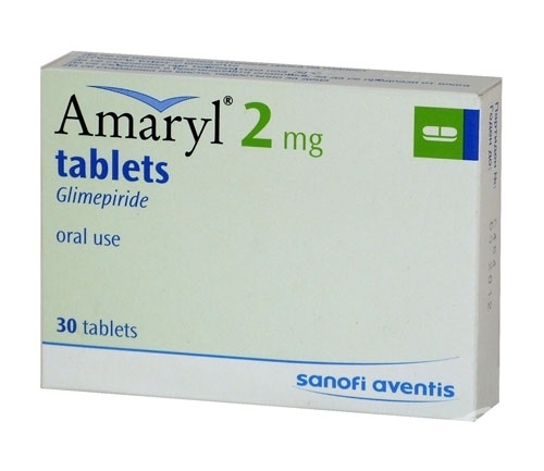 Amaryl 2mg Glimepiride Tablets