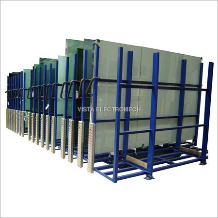 Glass Storage Trolley