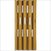 Asian Beech Pvc Folding Door