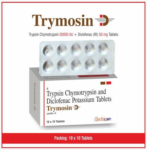 Trypsin Chymotrypsin + Diclofenac Pot