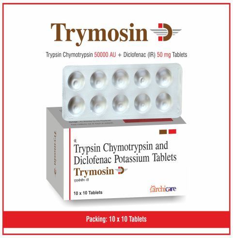 Trypsin Chymotrypsin +  Diclofenac Pot