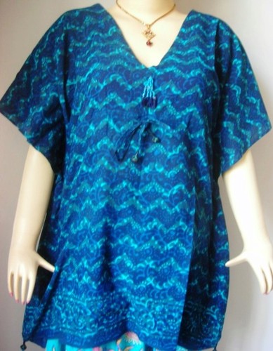 BLUE LINING KAFTAN