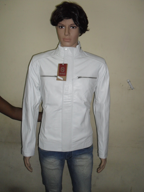 latest fashion mens leather jacket
