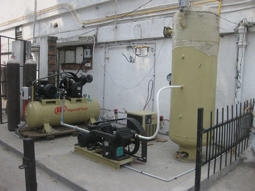 Pipe Line System - Steel, 5x3x2 m, Beige | Easy Install, Hassle-Free Operation, Reliable Performance, Oxygen Supply, Sturdy Design