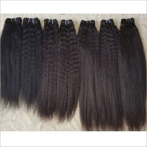 Raw Virgin Kinky Straight Human Hair extensions