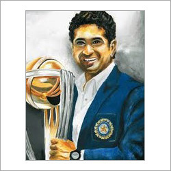 Sachin Tendulkar Painting
