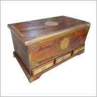 Brass Inlay Wooden Furniture