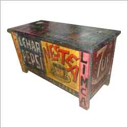 Hand Painted Wooden Box
