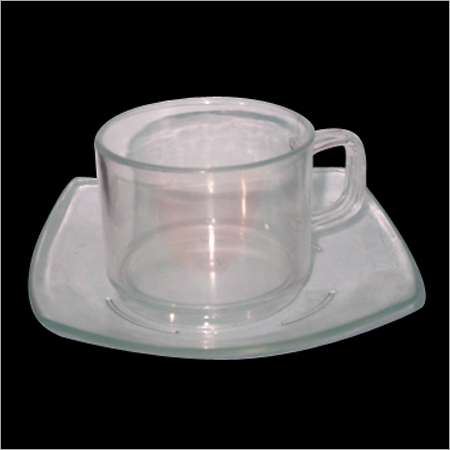 Unbreakable Polycarbonate Tea Cup with Under Liner