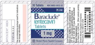 Baraclude 1mg Entecavir Tablets