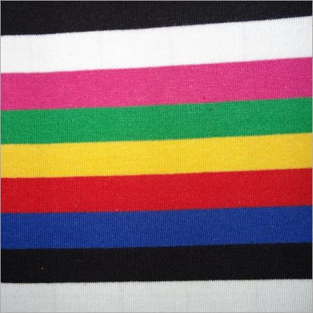 Spun Multi Strips Fabrics