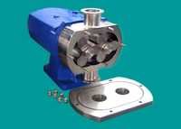 Vertical Rotary Lobe Pump