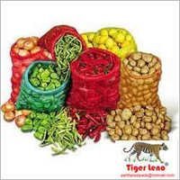 Red Vegetable Leno Bag