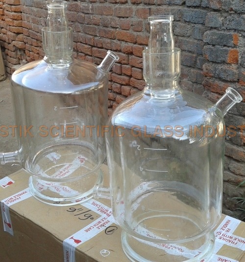 Jacketed Glass Vessel