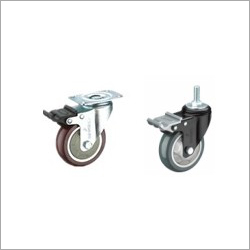 Double Ball Bearing Pu Caster Wheels