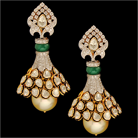 Hanging Gold Earrings