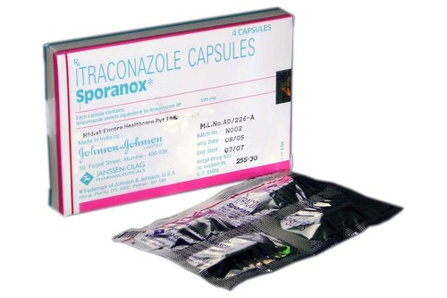 Sporanox Itraconazole 100mg Capsules
