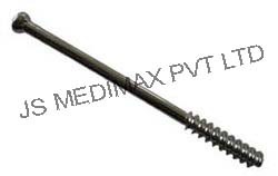 Large Cannulated Cancellous Screw - Stainless Steel 7.0 mm Dia 32 mm Thread, Sterile Durable Corrosion Resistant