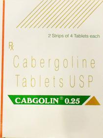 Cabgolin 0.25 Cabergoline Tablets