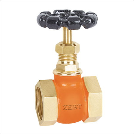 Gun Metal Wheel Valve