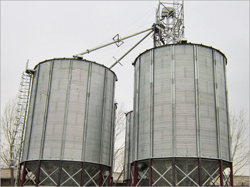 Industrial Hopper Bottom Silo