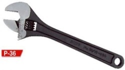 Adjustable Wrench Steel Handle