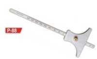 Depth Gauge - Stainless Steel, 6 Inch & 12 Inch Sizes | Silver Finish, Precision Measuring Tool for Confined Corners