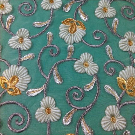 Embroidered Net Fabric