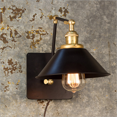 Designer Brass Wall Light