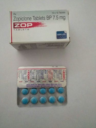 Zopiclone 7.5 MG Tablet by Hab Pharma
