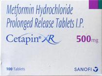 Cetapin-Xr 500Mg Specific Drug