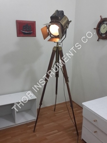Vintage Industrial DESIGNER Chrome SPOT Light