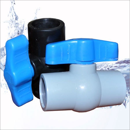 Plastic Solid Ball Valve