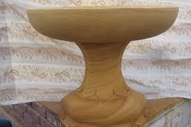 Articals - Stone 12x8x6 Inches Beige Bowl, Elegant Durable Matte Finish