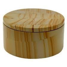 Articals - Wood, 5x5x3 Inches | Elegant Design, Durable, Easy to Use, Versatile, Compact, Sustainable, Natural Finish, Fitted Lid
