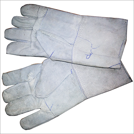 Welding Gloves - Grade Fabric, Smooth Texture, Heat Resistant Design | Ensures Safety, Flawless Finish Against Sparks and Slags