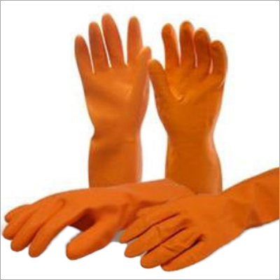 Rubber Hand Gloves By SAFETY ZONE
