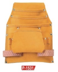 Yellow Pocket Nail And Tool Bag