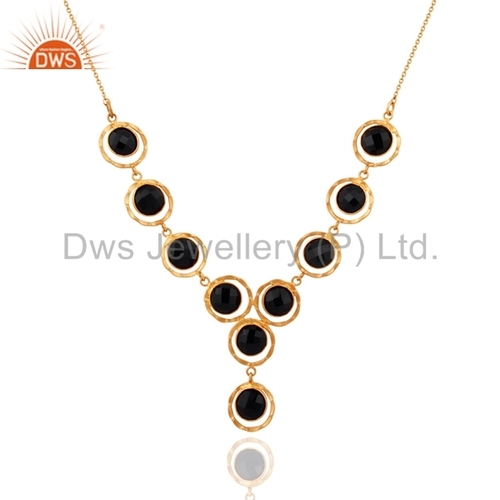 Silver Handmade Gold Plated Necklace Gender: Women