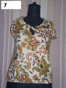 south america cotton printed garments