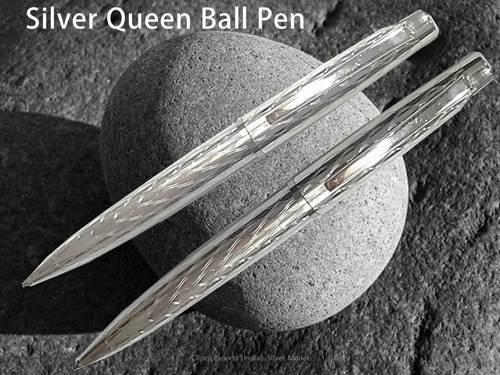 Silver Ballpoint Pen