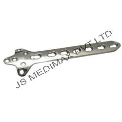 Cloverleaf Safety Lock Plate - Stainless Steel & Titanium, 3-6 Holes | Secure Fixation, Polished Finish, Biocompatible