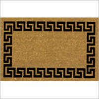 Rubber Backed Coir Mats - Coir & Rubber, Variable Size, Brown | Dirt Trapping, Water Absorbent, Durable, Easy Cleaning