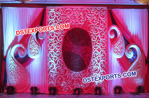 Beautiful Wedding Stage Backdrop Decorations