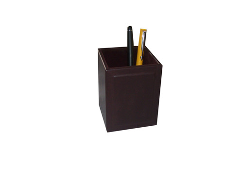 LEATHER PENCIL CUP,PENCIL CUP,PEN CUP