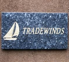 Stone Name Plate