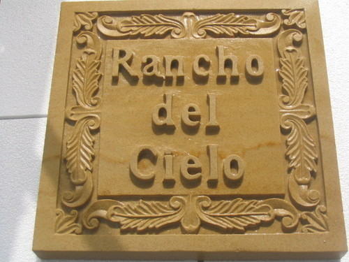 Wooden Name Plate