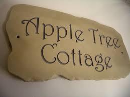 Wooden Nameplate