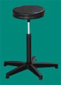 Revolving Stool (4 Legged Cushioned Top)