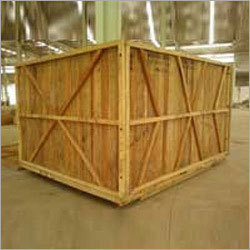 Heavy Wooden Machinery Boxes